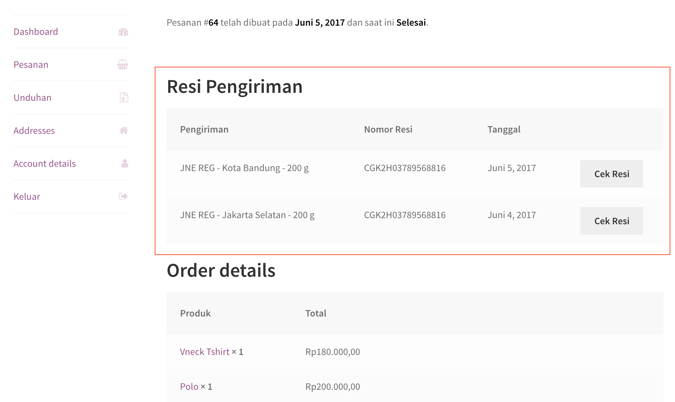 Woocommerce Indo Ongkir Wordpress Plugin Wpbisnis Solution